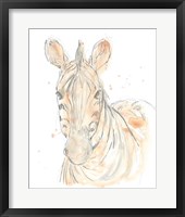 Framed Blush Savannah IV