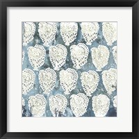 Framed 'Flower Stone Tile IV' border=