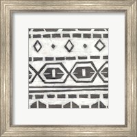 Framed 'Tribal Textile II' border=