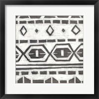 Tribal Textile II Framed Print