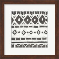 Framed 'Tribal Textile IV' border=