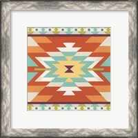 Framed 'Mesa Motif III' border=