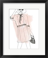 Fashion Sketches I Framed Print
