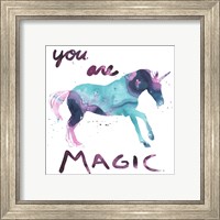 Framed 'Magic Dreams II' border=