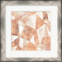 Framed Red Earth Textile II