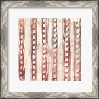 Framed Red Earth Textile IX