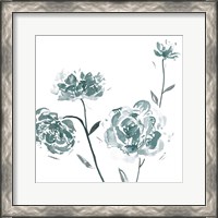 Framed 'Traces of Flowers III' border=