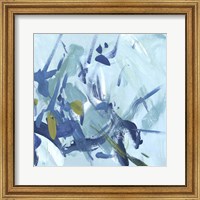 Framed 'Into the Blue III' border=