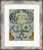 Framed Bohemian Ikat I