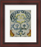 Framed 'Bohemian Ikat I' border=