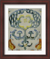 Framed 'Bohemian Ikat I' border=