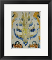 Framed 'Bohemian Ikat IV' border=