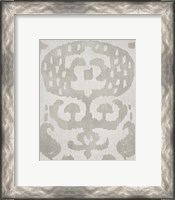 Framed 'Shadow Ikat I' border=