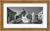 Framed Escalier en Italie