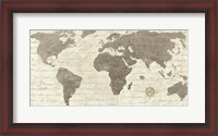 Framed Geo Taupe Classic