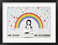Framed No Rain No Rainbow