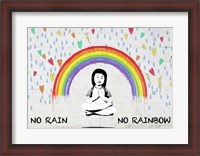 Framed No Rain No Rainbow