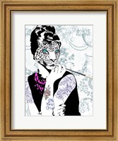 Framed Smoking Diva