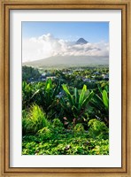 Framed View From The Daraga Church On The Mount Mayon Volcano, Philippines