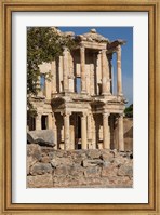 Framed Turkey, Izmir, Kusadasi, Ephesus The Library Of Ephesus