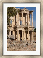 Framed Turkey, Izmir, Kusadasi, Ephesus The Library Of Ephesus