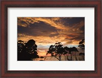 Framed Australia, Tasmania, Freycinet, Sunrise