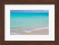 Framed Bahamas, Little Exuma Island Ocean Surf And Beach