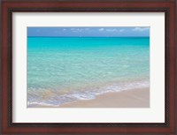 Framed Bahamas, Little Exuma Island Ocean Surf And Beach