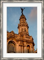 Framed Cuba, Havana, Historic Building