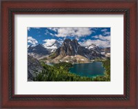 Framed Mount Assiniboine Provincial Park, British Columbia, Canada