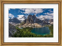 Framed Mount Assiniboine Provincial Park, British Columbia, Canada