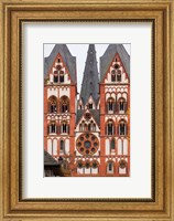 Framed Germany, Hesse, Limburg An Der Lahn, St Georgsdom Cathedral, 13th Century