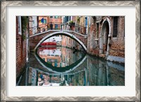Framed Italy, Venice, Canal