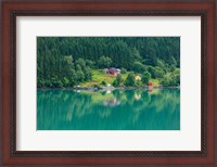 Framed Wooden Farmhouses Architecture Olden Norway