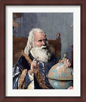 Framed Galileo Galilei (1564-1642)