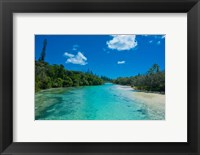 Framed Bay De Oro, Ile Des Pins, New Caledonia