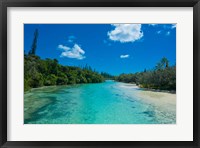 Framed Bay De Oro, Ile Des Pins, New Caledonia