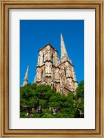 Framed Facade Of Iglesia Del Sagrado Corazon, Cordoba, Argentina