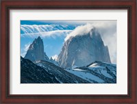 Framed Mount Fitzroy, El Chalten, Argentina