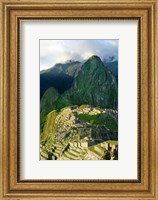 Framed Peru, Machu Picchu, Morning