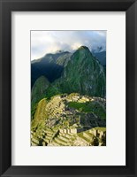 Framed Peru, Machu Picchu, Morning