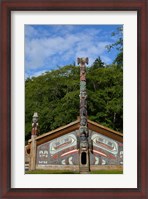 Framed Alaska, Ketchikan, Totem Bight State Historical Park