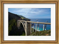 Framed Bixby Creek Bridge, California