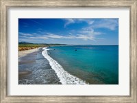Framed William Randolph Hearst Memorial Beach, California