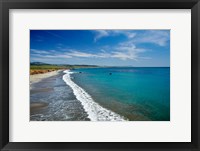 Framed William Randolph Hearst Memorial Beach, California