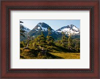 Framed Mount Eccles Near Cordova, Alaska