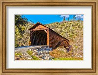 Framed Bridgeport Covered Bridge Penn Valley, California
