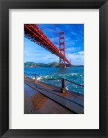 Framed Beneath The Golden Gate Bridge