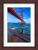 Framed Beneath The Golden Gate Bridge