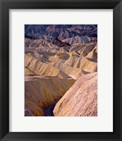 Framed California, Death Valley NP, At Zabriskie Point